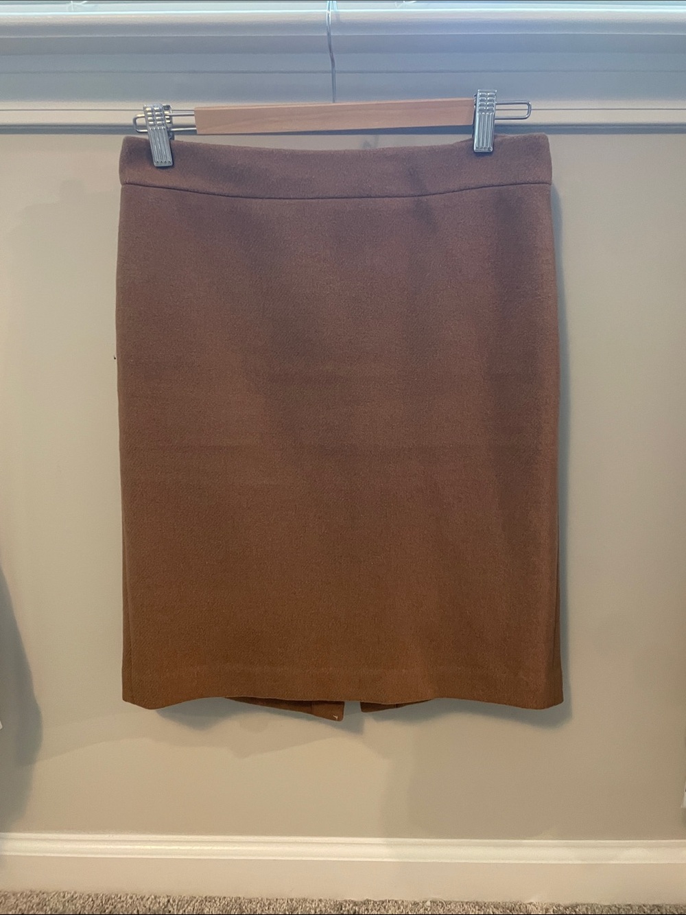 J. Crew Mercantile Classic Brown Pencil Skirt - Women's Size 4
